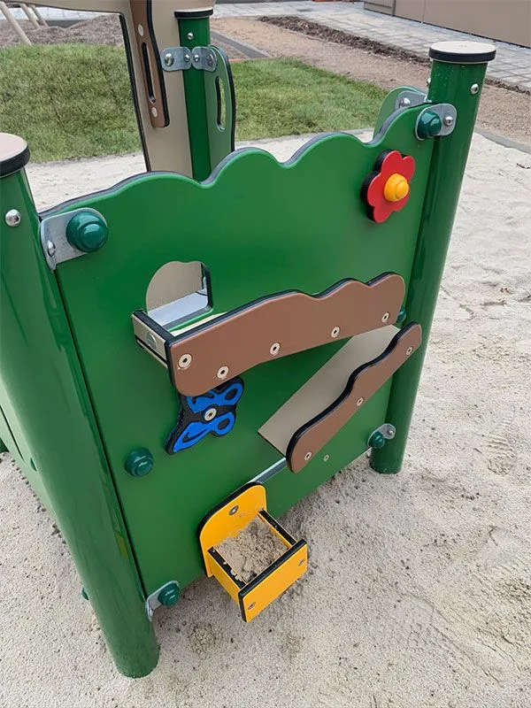 Miniplay Noa detail sand slide Miniplay Noa detail sand slide